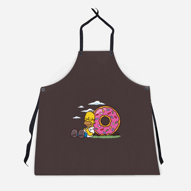 Homernuts-unisex kitchen apron-Barbadifuoco
