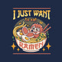 Just Want Ramen-none removable cover throw pillow-Zaia Bloom
