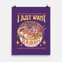 Just Want Ramen-none matte poster-Zaia Bloom