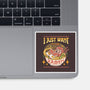 Just Want Ramen-none glossy sticker-Zaia Bloom
