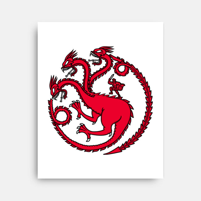 Hydraryen-none stretched canvas-Raffiti