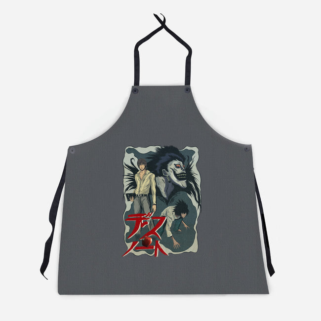Notes Of Death-unisex kitchen apron-Conjura Geek