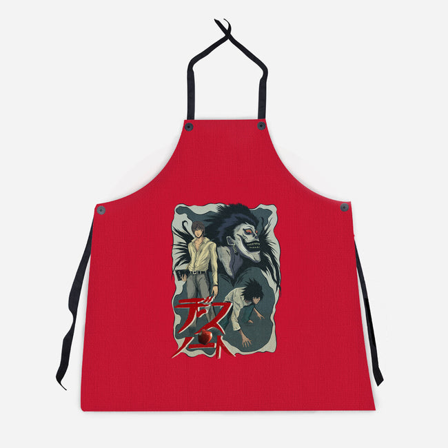 Notes Of Death-unisex kitchen apron-Conjura Geek