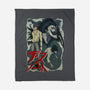 Notes Of Death-none fleece blanket-Conjura Geek
