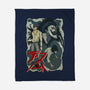 Notes Of Death-none fleece blanket-Conjura Geek