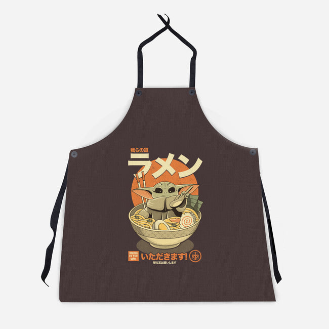 Ramen Is The Way-unisex kitchen apron-retrodivision