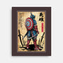Captain Samurai-none stretched canvas-DrMonekers