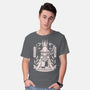 Freya Dragon Knight-mens basic tee-Alundrart