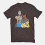 The Breakfast Drinkers-womens basic tee-Barbadifuoco