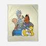 The Breakfast Drinkers-none fleece blanket-Barbadifuoco