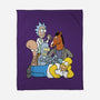 The Breakfast Drinkers-none fleece blanket-Barbadifuoco