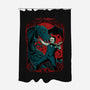 Poe's Nightmare-none polyester shower curtain-Hafaell