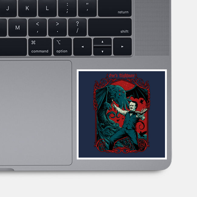 Poe's Nightmare-none glossy sticker-Hafaell
