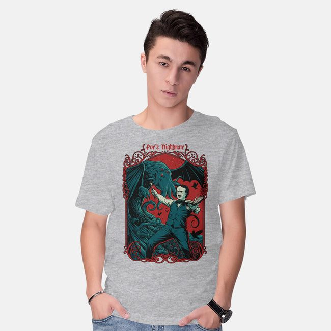 Poe's Nightmare-mens basic tee-Hafaell