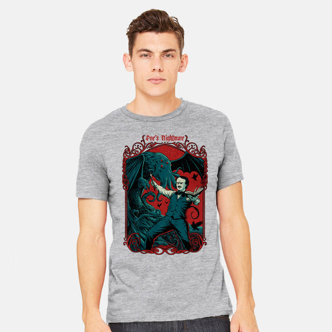 Poe's Nightmare-mens heavyweight tee-Hafaell