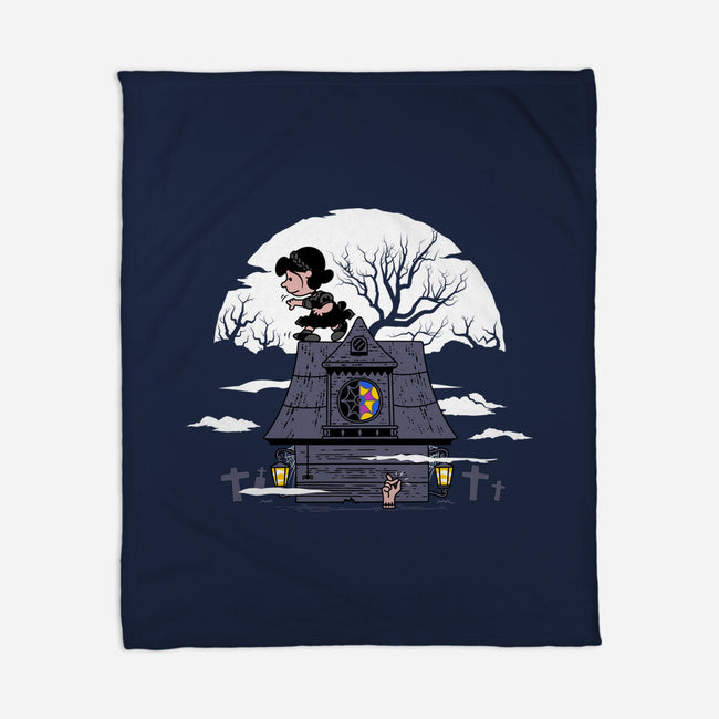 Wednutsday-none fleece blanket-rocketman_art