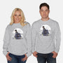 Wednutsday-unisex crew neck sweatshirt-rocketman_art