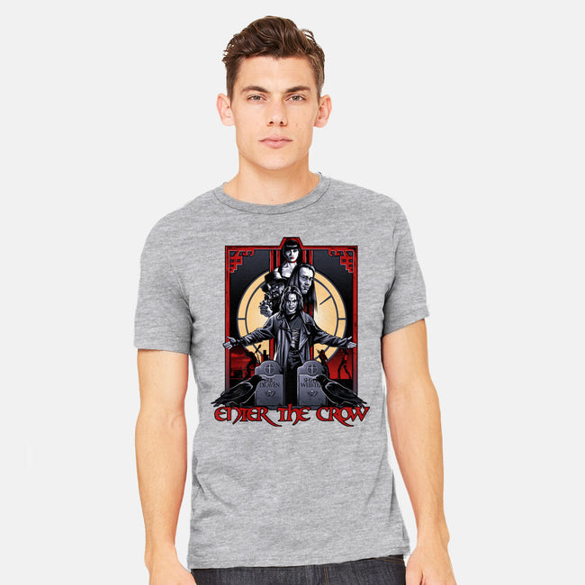 Enter The Crow-mens heavyweight tee-goodidearyan