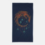 Draconic Dice Keeper-none beach towel-Snouleaf