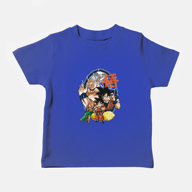 Evolution Of A Saiyan-baby basic tee-Badbone Collections