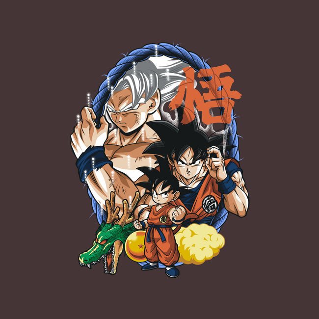 Evolution Of A Saiyan-none removable cover w insert throw pillow-Badbone Collections