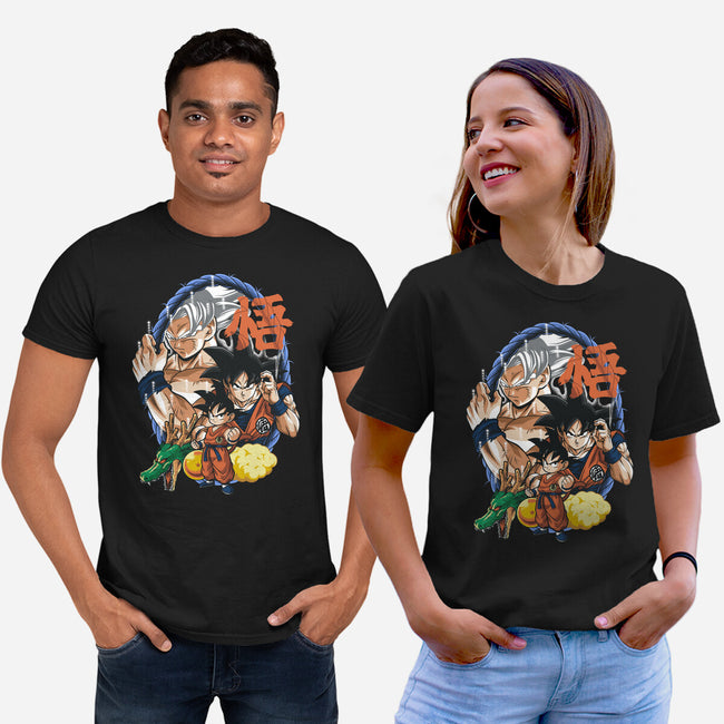 Evolution Of A Saiyan-unisex basic tee-Badbone Collections