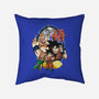 Evolution Of A Saiyan-none removable cover w insert throw pillow-Badbone Collections