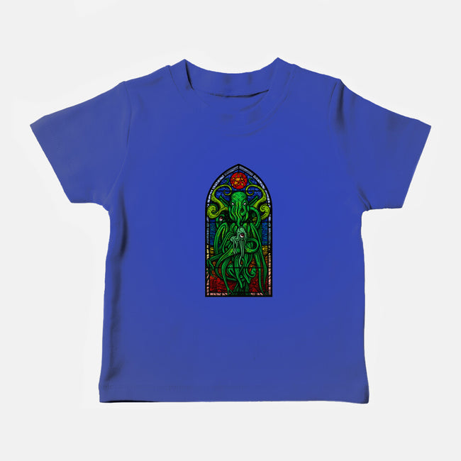 Temple Of Cthulhu-baby basic tee-drbutler