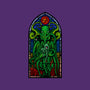 Temple Of Cthulhu-none glossy sticker-drbutler