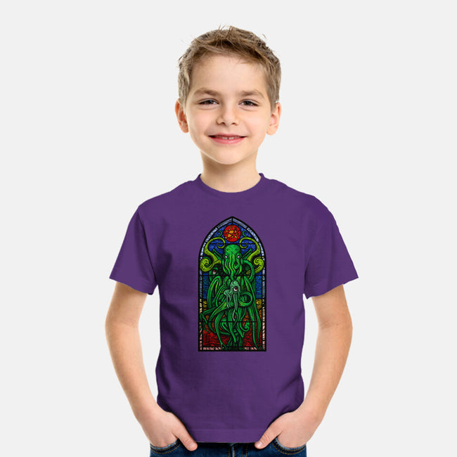 Temple Of Cthulhu-youth basic tee-drbutler
