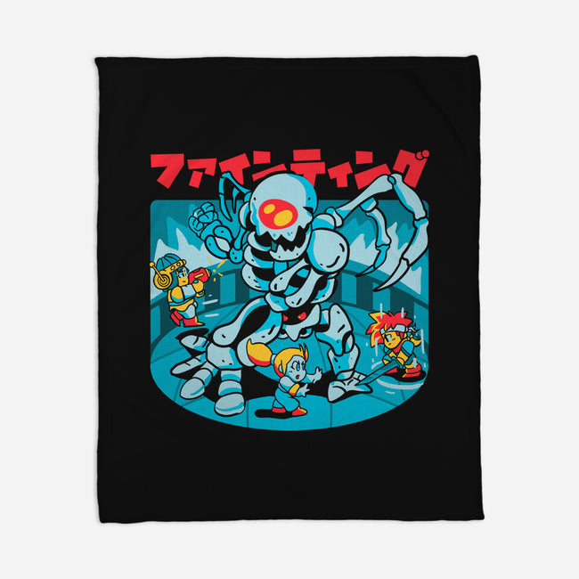 Evil Summoning-none fleece blanket-Sketchdemao