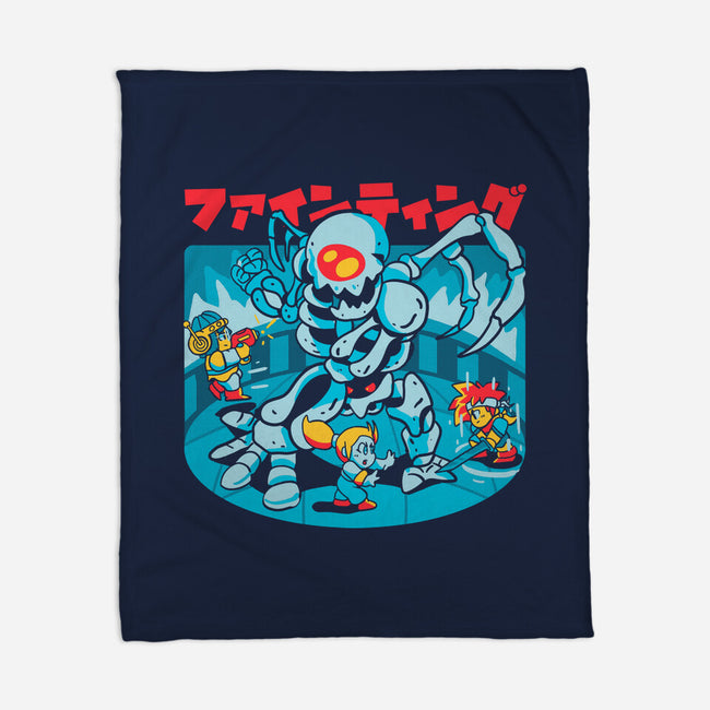 Evil Summoning-none fleece blanket-Sketchdemao