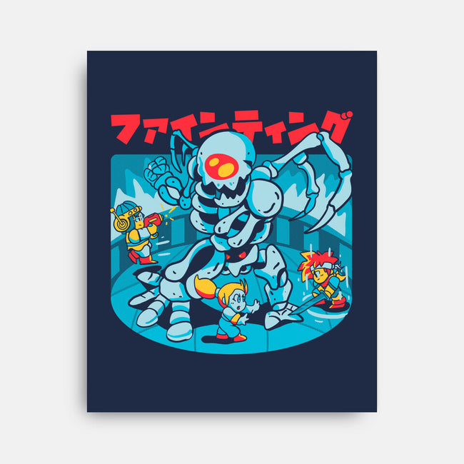 Evil Summoning-none stretched canvas-Sketchdemao