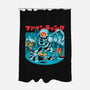 Evil Summoning-none polyester shower curtain-Sketchdemao