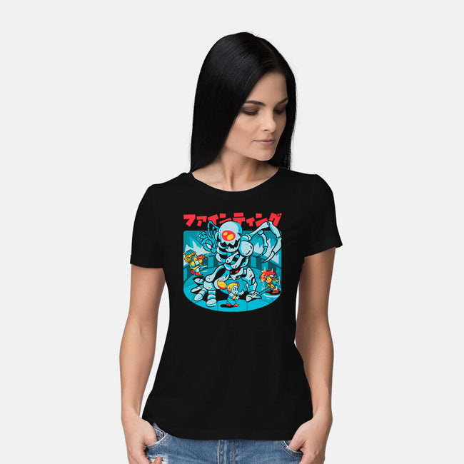 Evil Summoning-womens basic tee-Sketchdemao