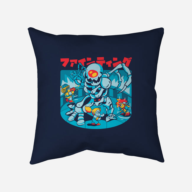 Evil Summoning-none removable cover w insert throw pillow-Sketchdemao
