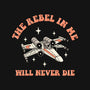 Immortal Rebel-womens fitted tee-retrodivision