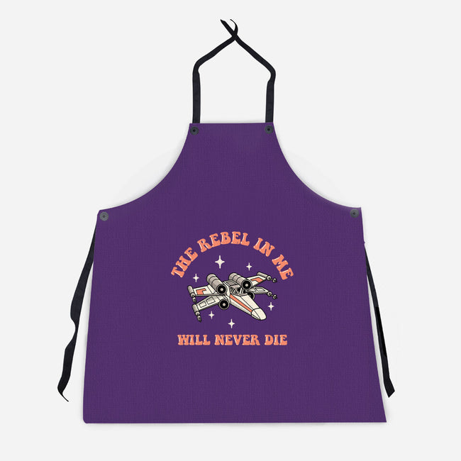 Immortal Rebel-unisex kitchen apron-retrodivision