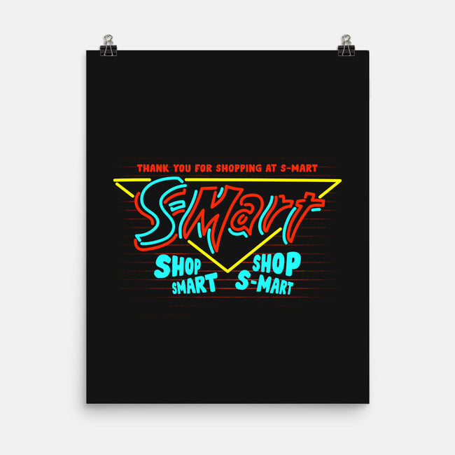 Smart Shopper-none matte poster-rocketman_art