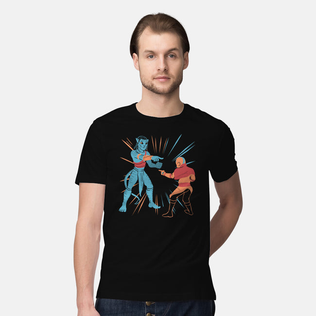 Avatar Pointing-mens premium tee-estudiofitas