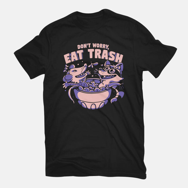 Don't Worry Eat Trash-mens basic tee-estudiofitas