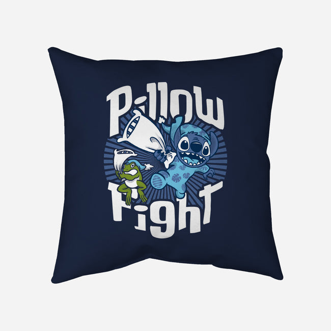 Stitch Pillow Fight-none removable cover w insert throw pillow-Bezao Abad