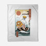 Pirate In Edo-none fleece blanket-vp021