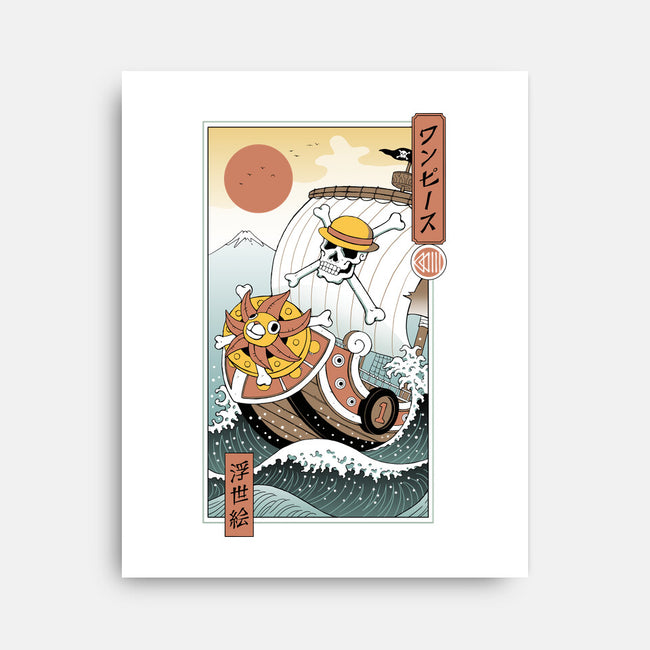 Pirate In Edo-none stretched canvas-vp021