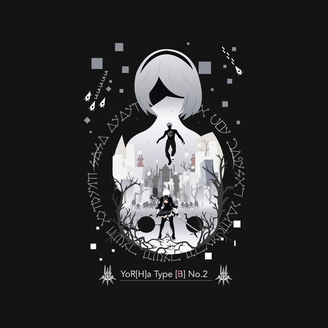 Yorha Unit 2b-mens basic tee-SwensonaDesigns