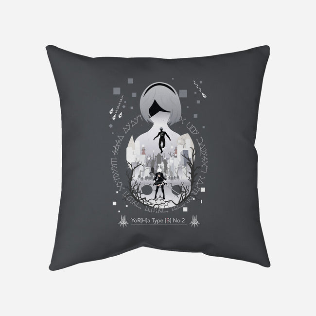 Yorha Unit 2b-none removable cover w insert throw pillow-SwensonaDesigns