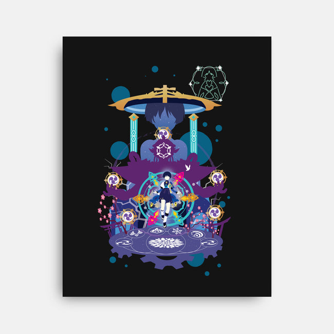 Wanderer-none stretched canvas-SwensonaDesigns