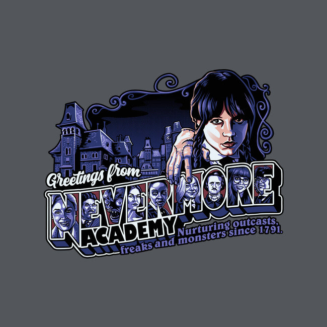 Greetings From Nevermore-unisex basic tank-goodidearyan