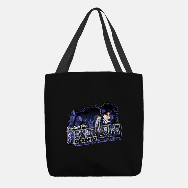 Greetings From Nevermore-none basic tote bag-goodidearyan