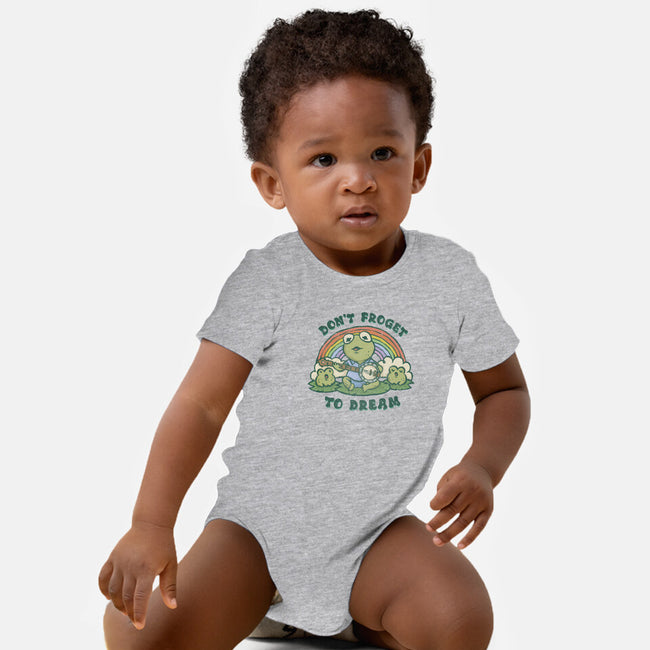 Don't Froget To Dream-baby basic onesie-kg07